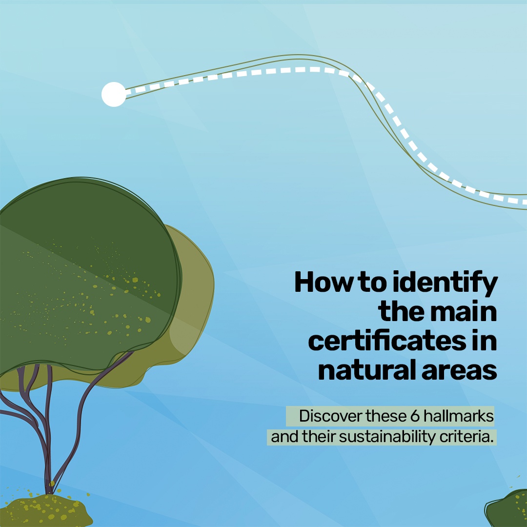 How to identify the main certificates in natural areas