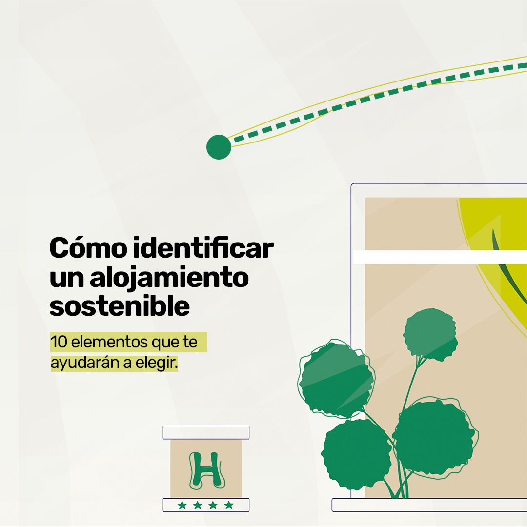 Cómo identificar un alojamiento sostenible