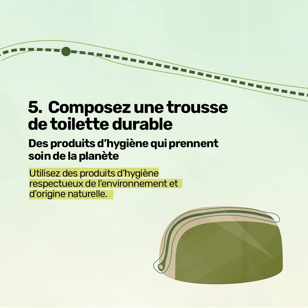 Comment préparer votre valise pour un voyage plus durable