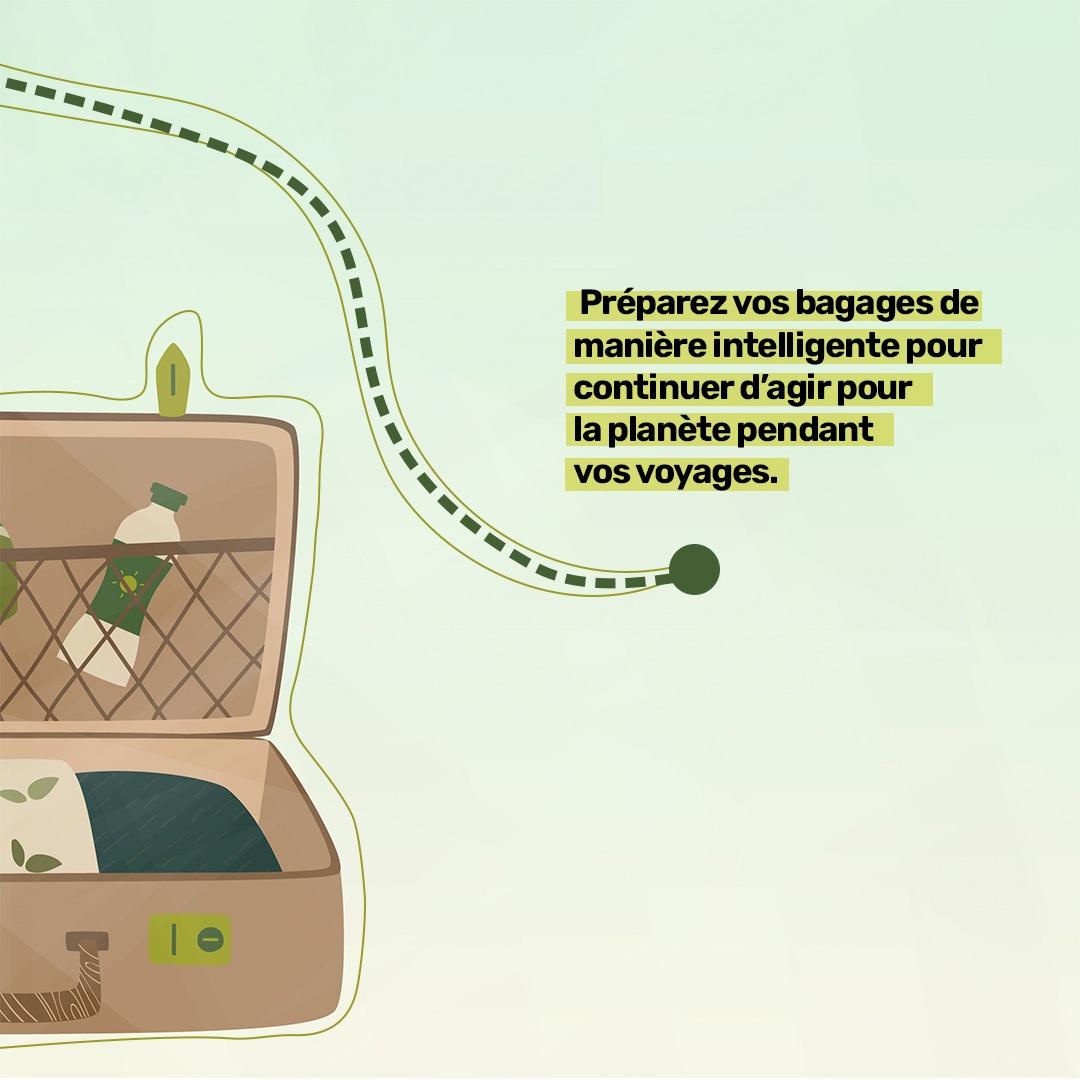 Comment préparer votre valise pour un voyage plus durable