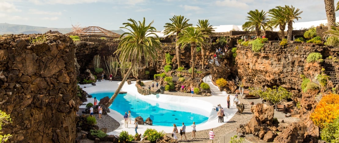 Jameos del Agua en Lanzarote, Islas Canarias