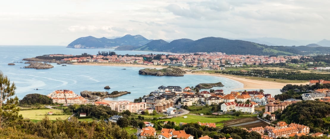 Municipios de Isla y Noja en Cantabria